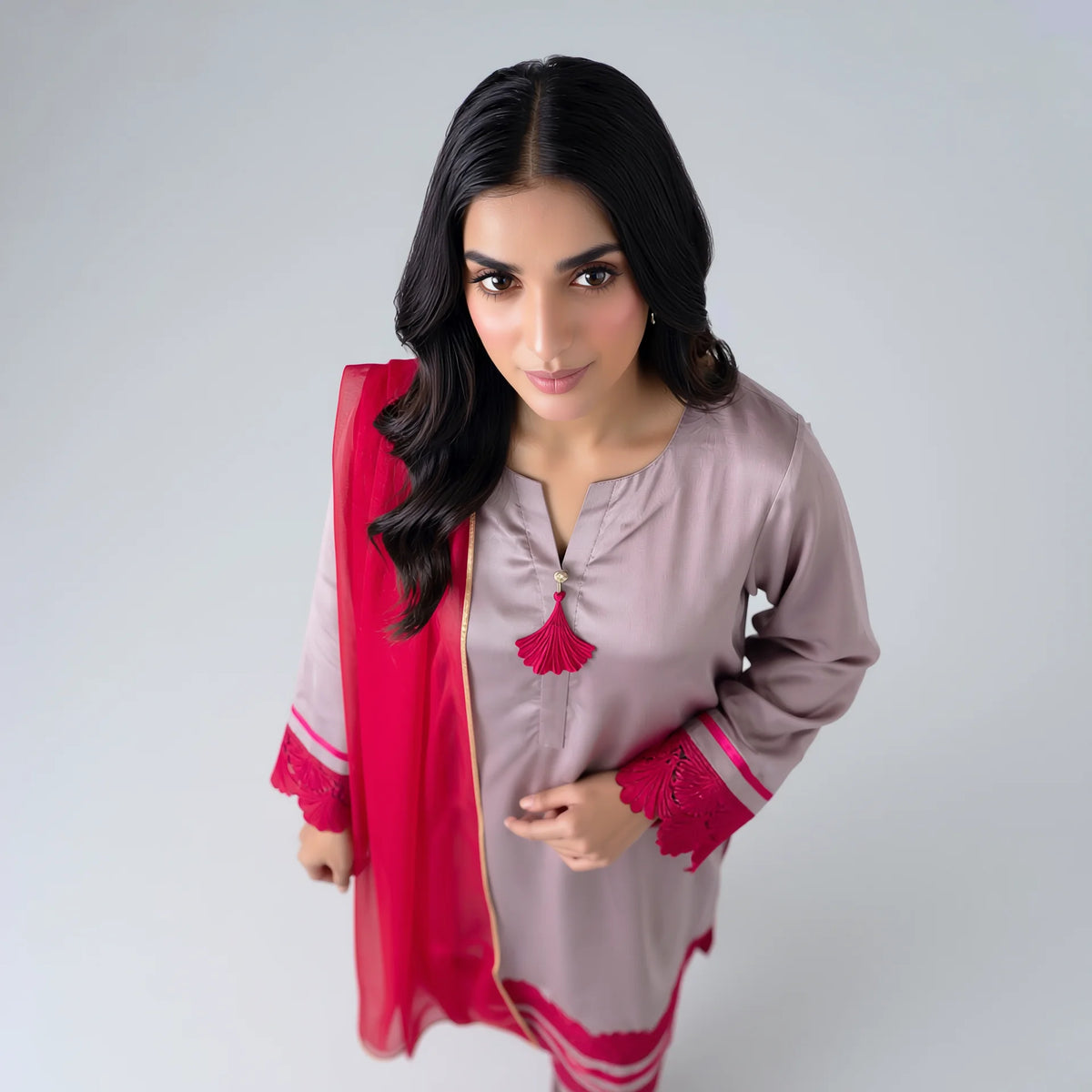 Nyla Rose Pink Suit