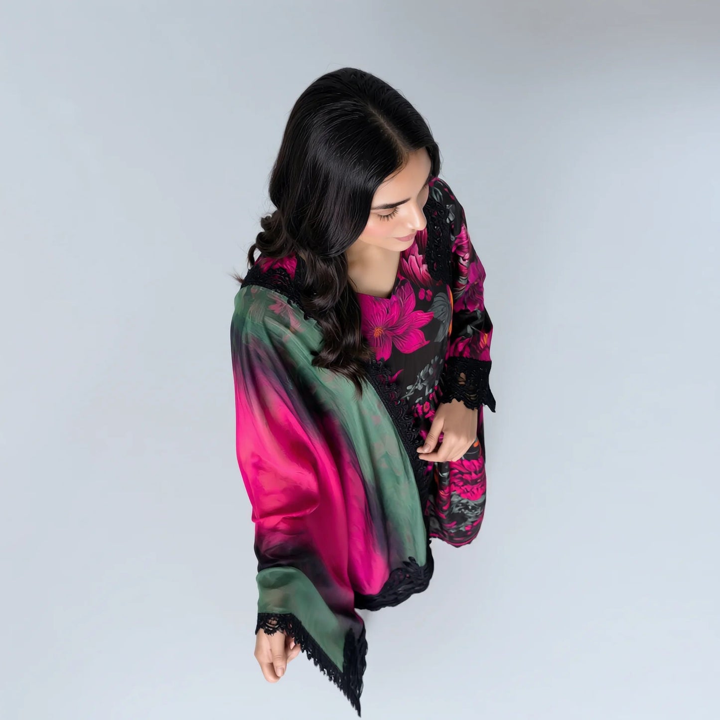 Riya Midnight Floral Dress - Libaas Copenhagen