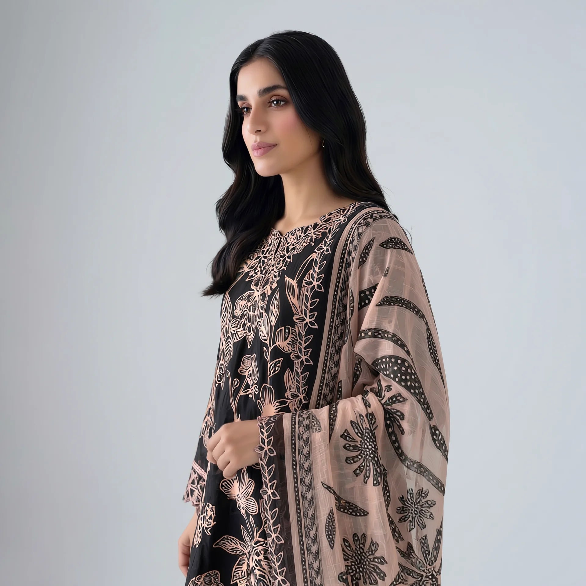 Amira Black Blush Suit - Libaas Copenhagen