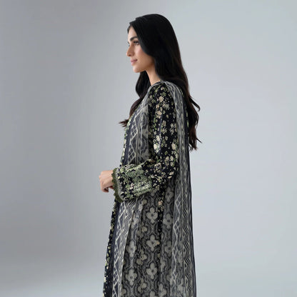 Elin Black Olive Suit. - Libaas Copenhagen