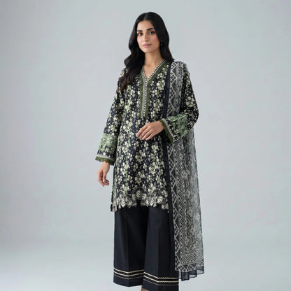 Elin Black Olive Suit. - Libaas Copenhagen