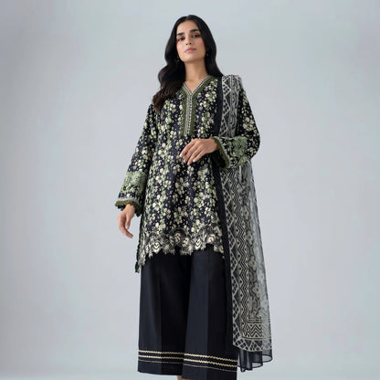 Elin Black Olive Suit. - Libaas Copenhagen
