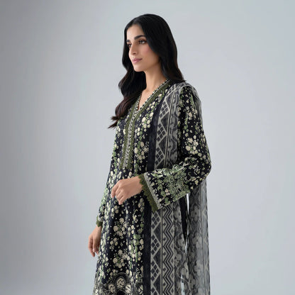 Elin Black Olive Suit. - Libaas Copenhagen