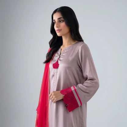 Nyla Rose Pink Suit