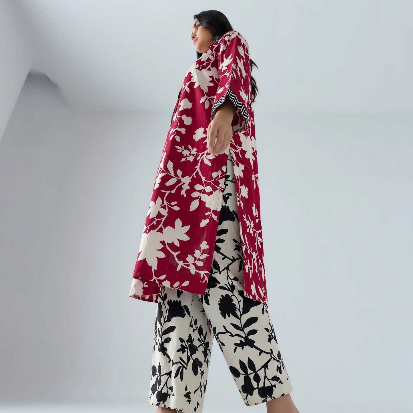 Limelight Cherry Floral Set - Libaas Copenhagen