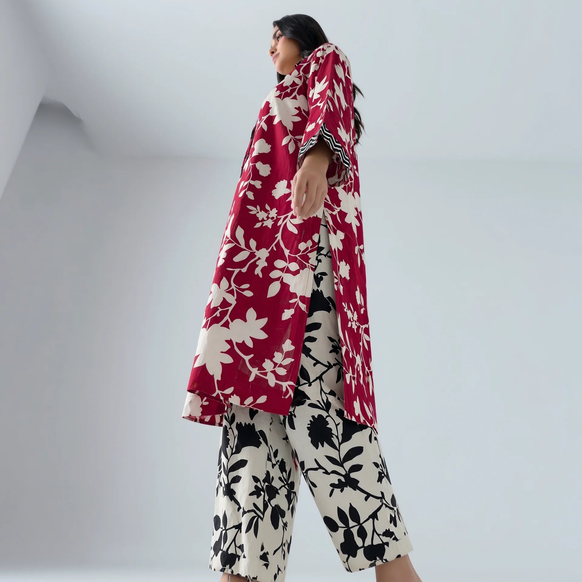 Limelight Cherry Floral Set - Libaas Copenhagen