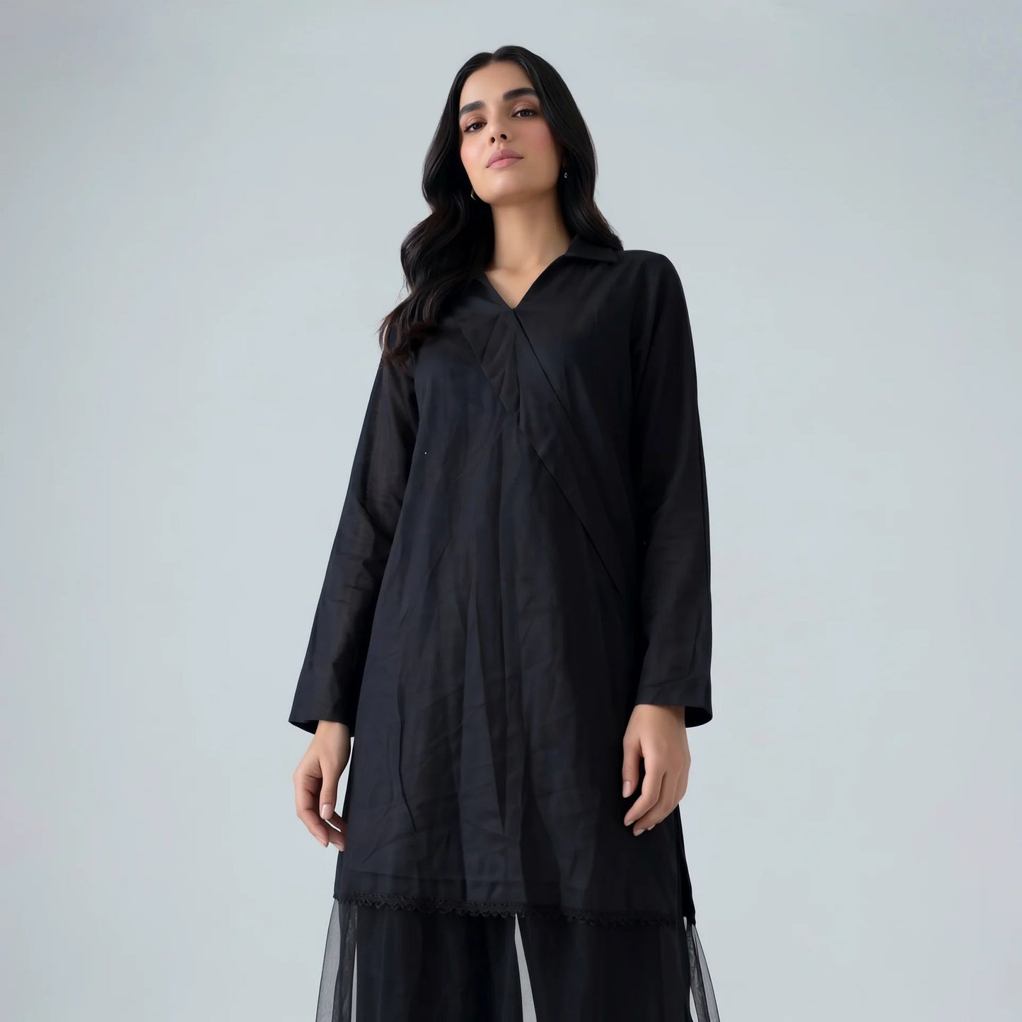 Noir Layered Suit - Libaas Copenhagen