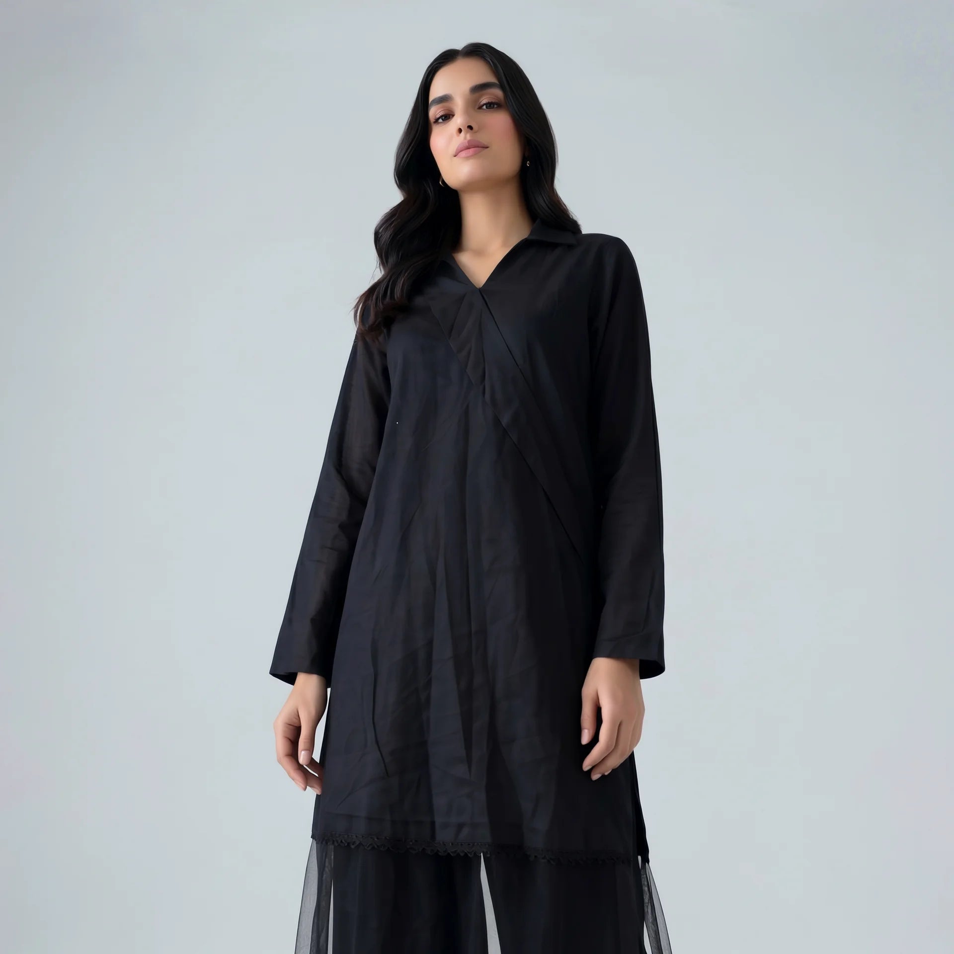 Noir Layered Suit - Libaas Copenhagen