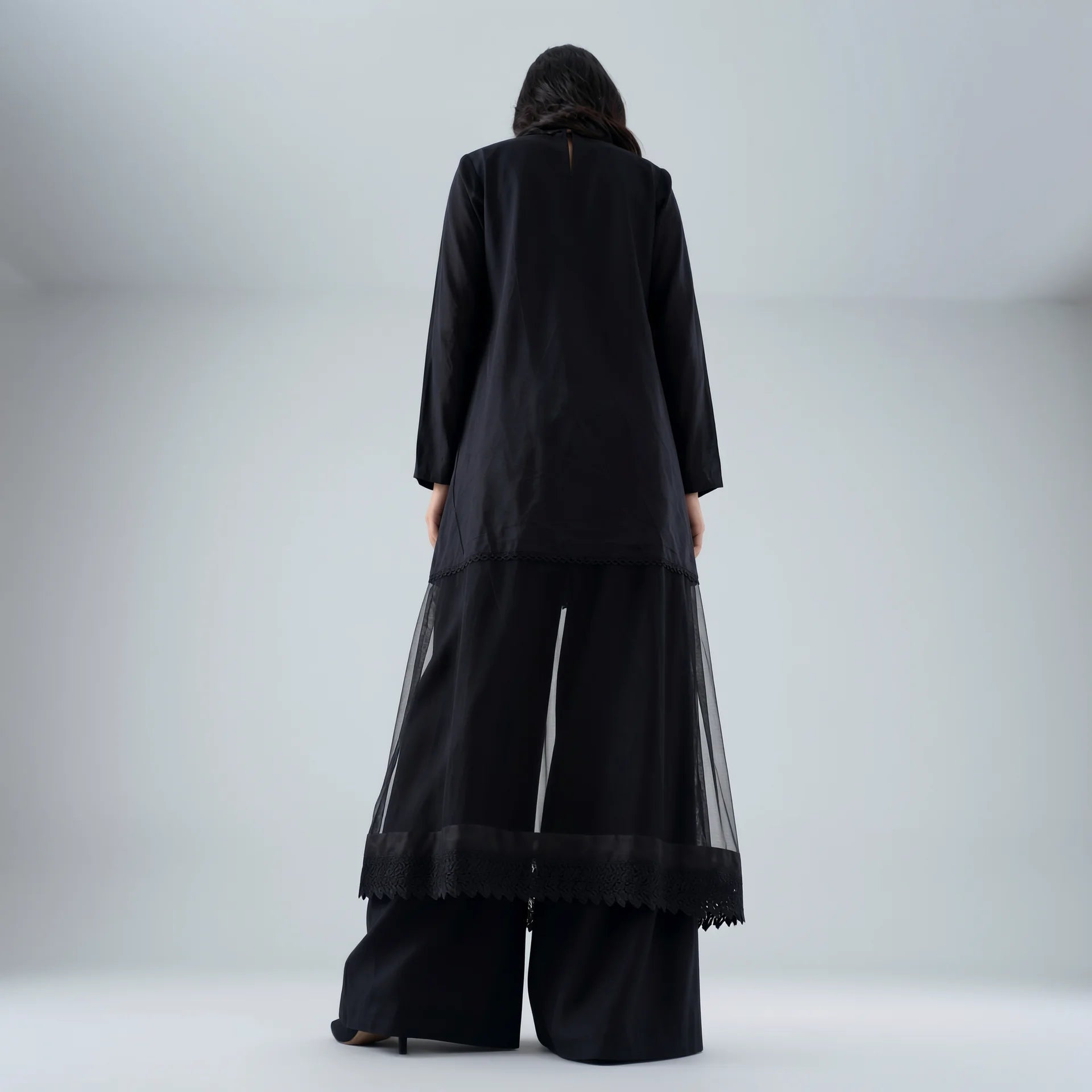 Noir Layered Suit - Libaas Copenhagen