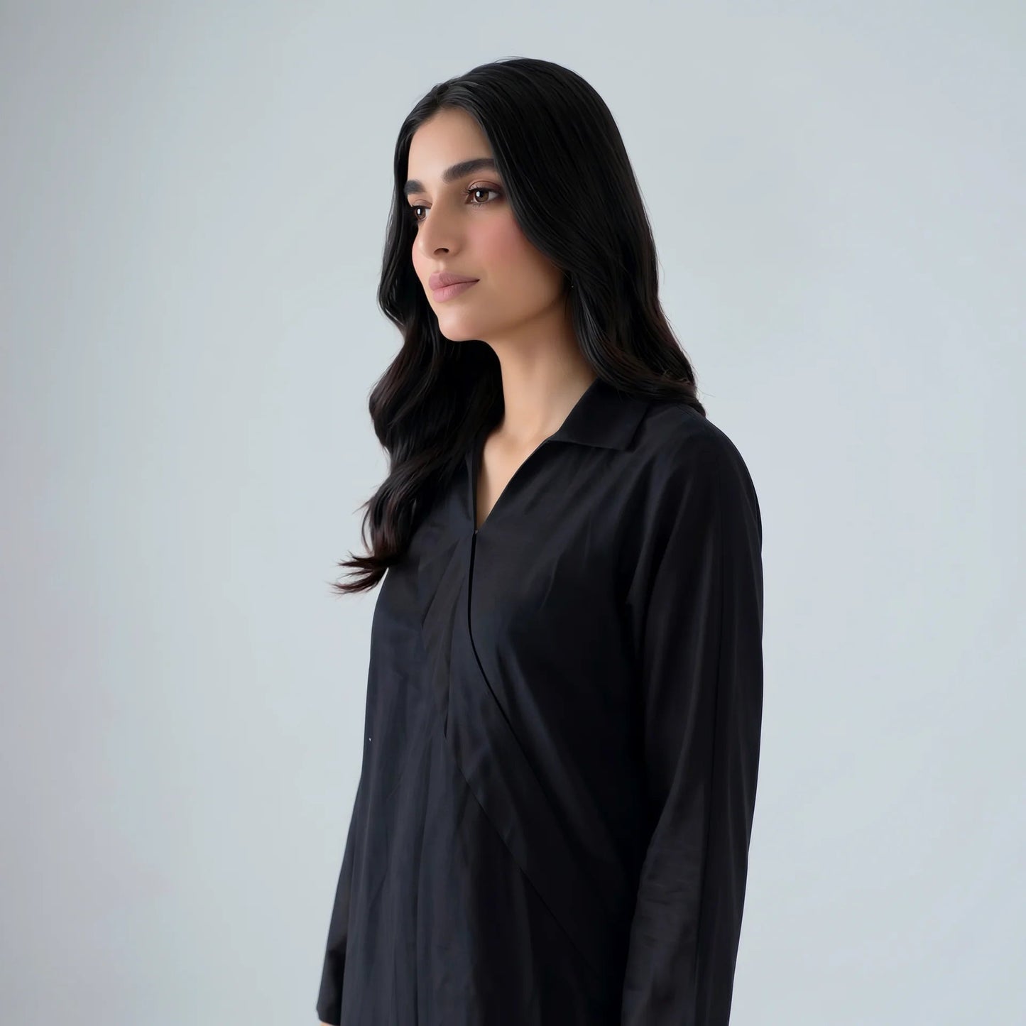 Noir Layered Suit - Libaas Copenhagen