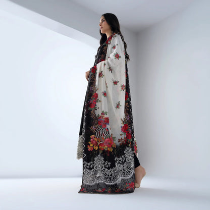 Nora Black Floral Suit - Libaas Copenhagen