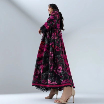 Riya Midnight Floral Dress - Libaas Copenhagen