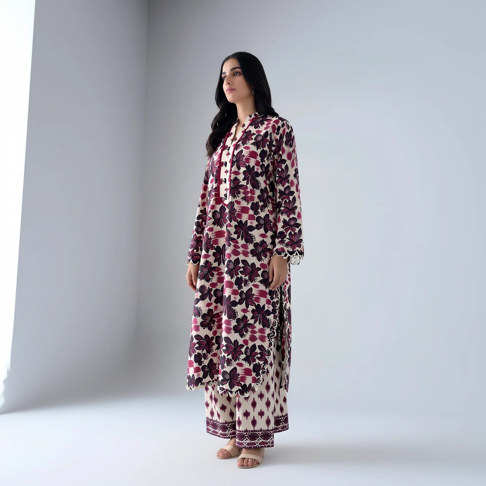 Selina Plum Everyday Suit - Libaas Copenhagen