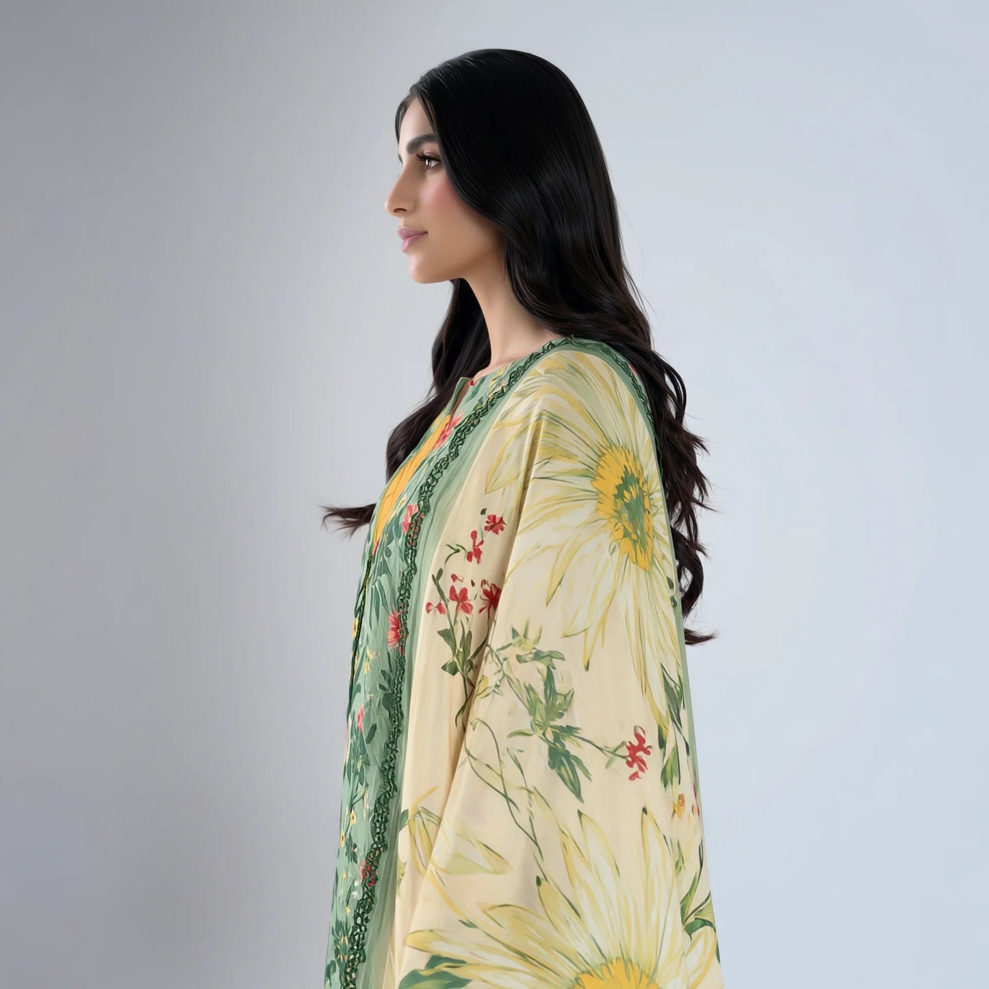 Sienna Sage Floral Suit - Libaas Copenhagen