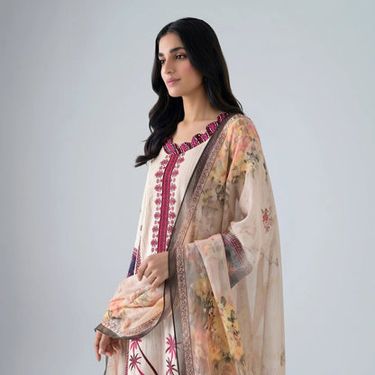 Zaina Ivory Farshi Suit - Libaas Copenhagen